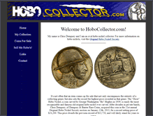 Tablet Screenshot of hobocollector.com